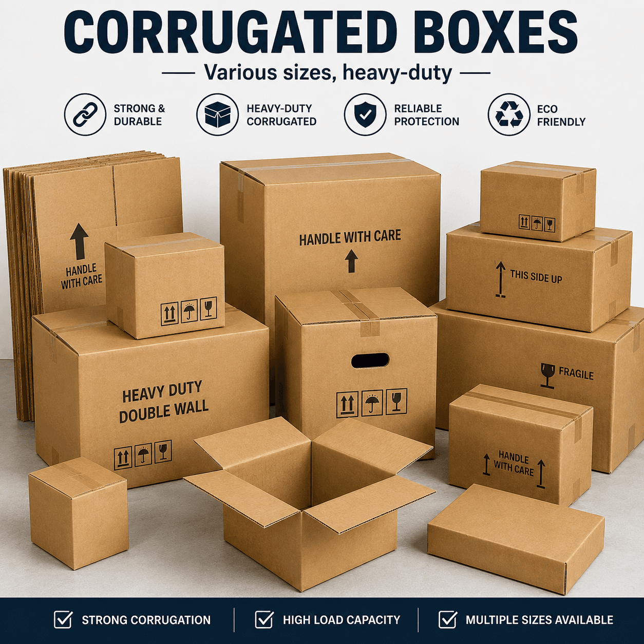 Corrugated Boxes - Industrial Material Packaging supplier in Pune