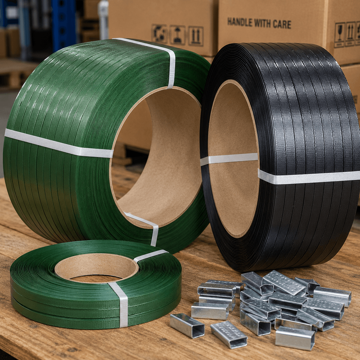 Strapping Rolls & Clips - Industrial Material Packaging supplier in Pune