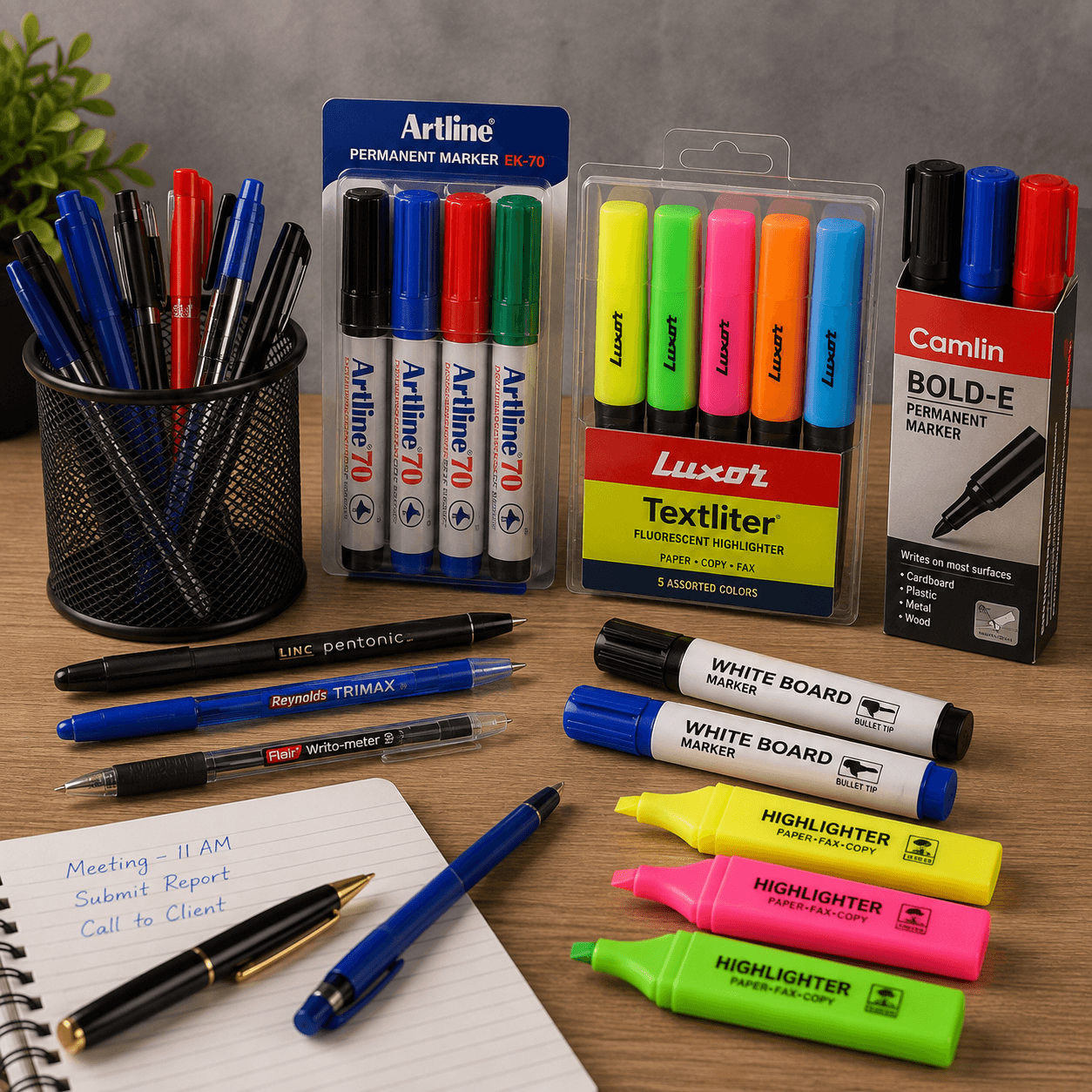 Writing Instruments - Stationery supplier in Pune
